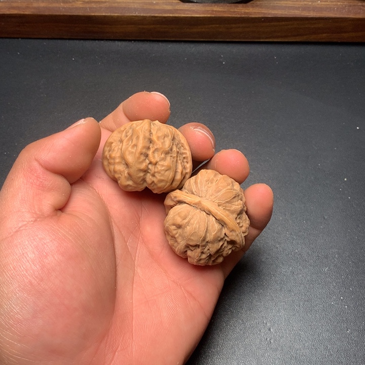 文玩核桃把件40哇哇55