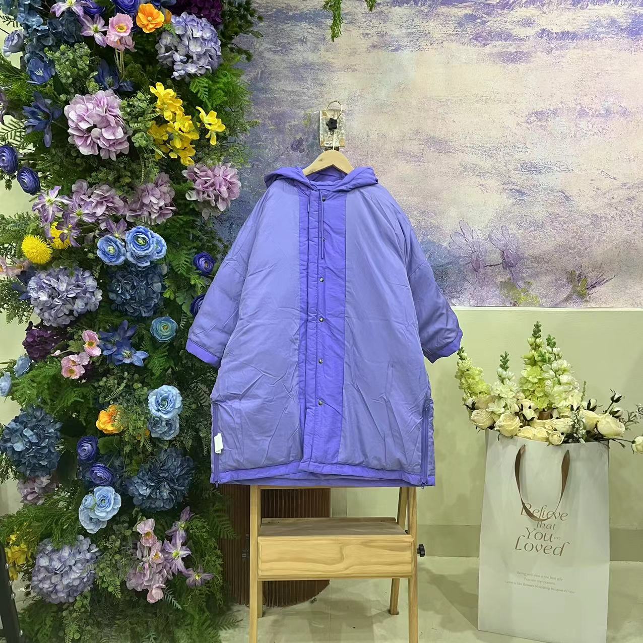 130DA紫羽绒服4581