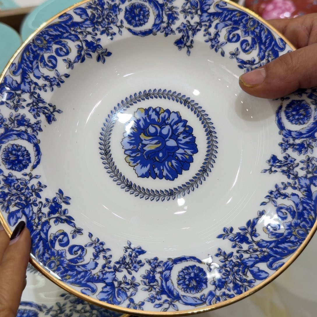 甜***虫搪瓷骨瓷餐具高骨陶瓷