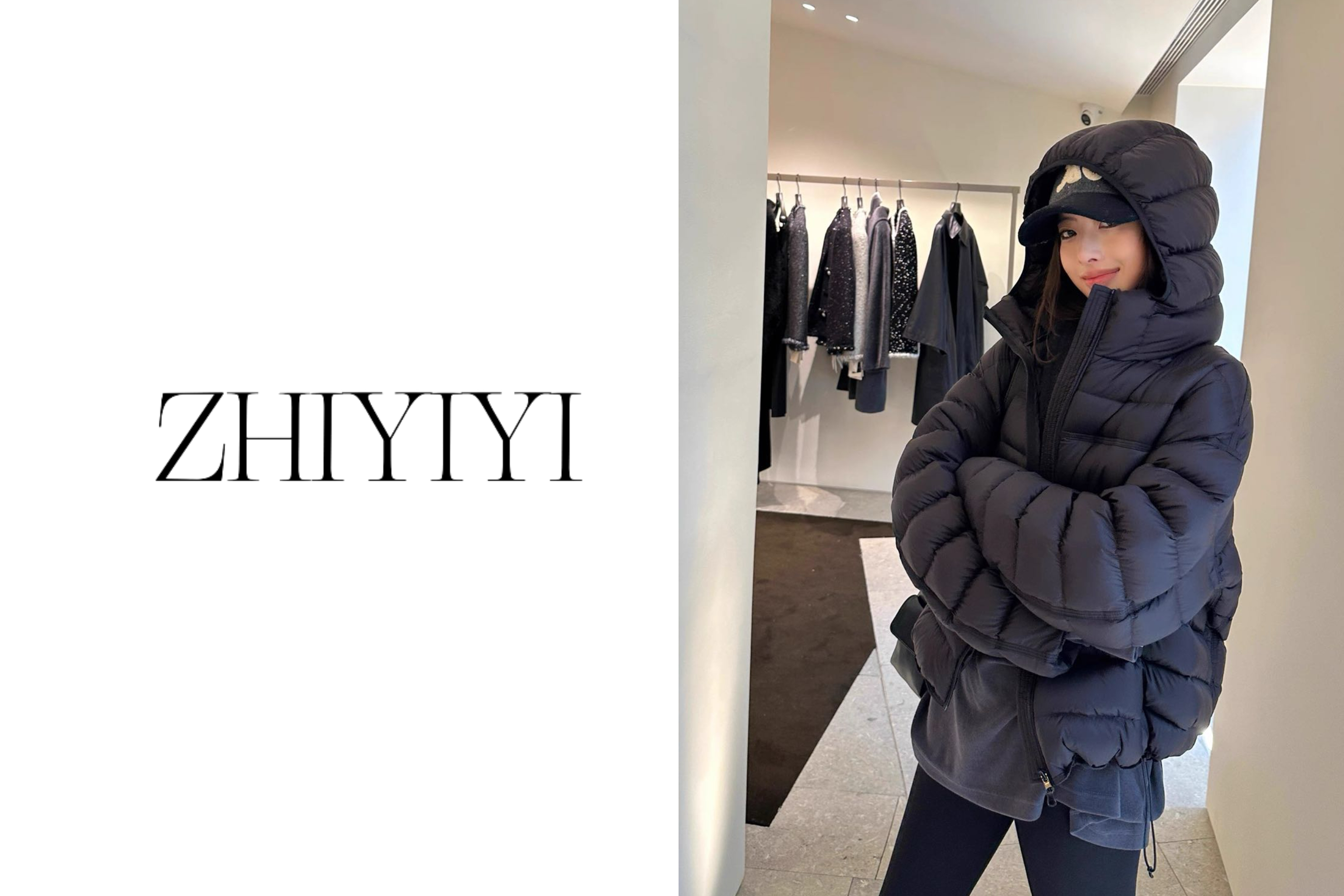 【ZHIYIYI】娟子推荐 5899款纯色百搭95白鸭绒排骨羽绒服