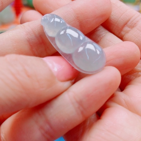 翡翠颈饰未镶嵌多样性发货一件