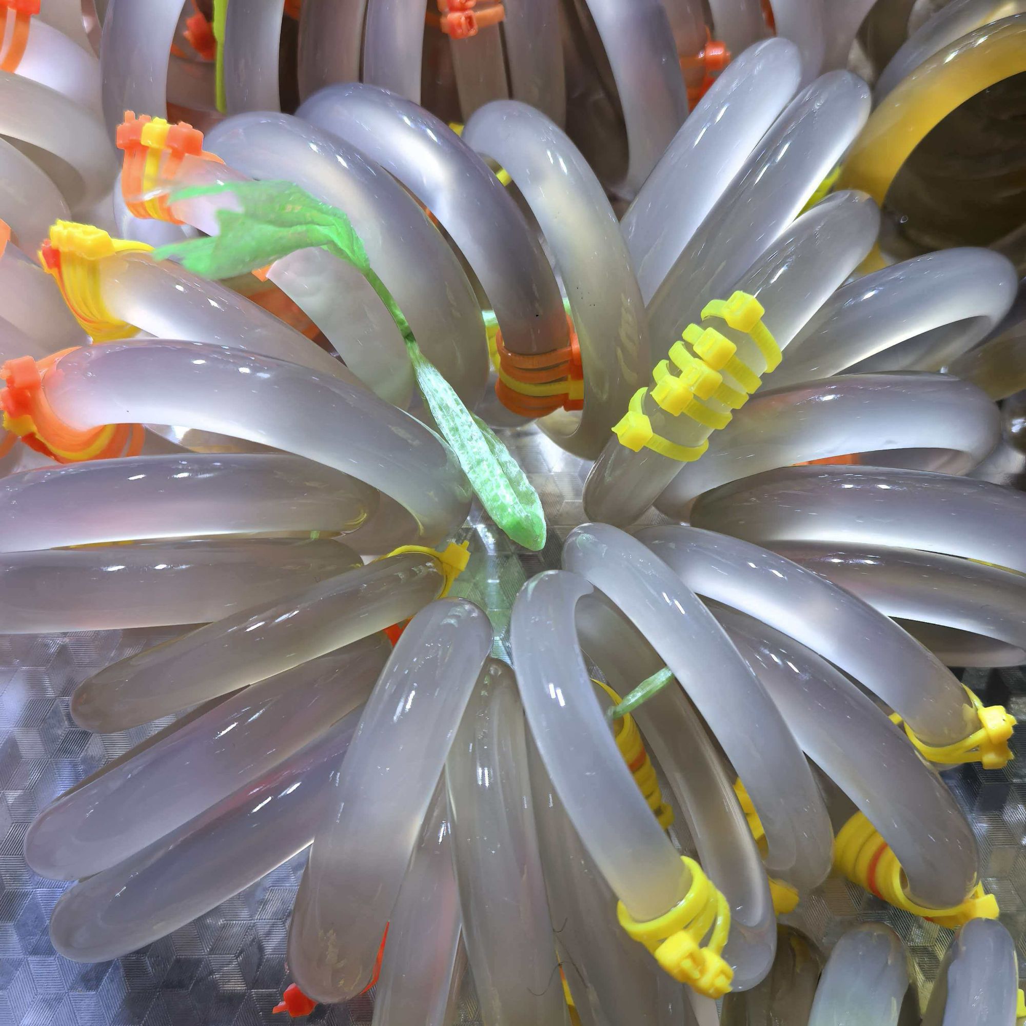 天然马料玛瑙玉髓手镯饰品一物一拍