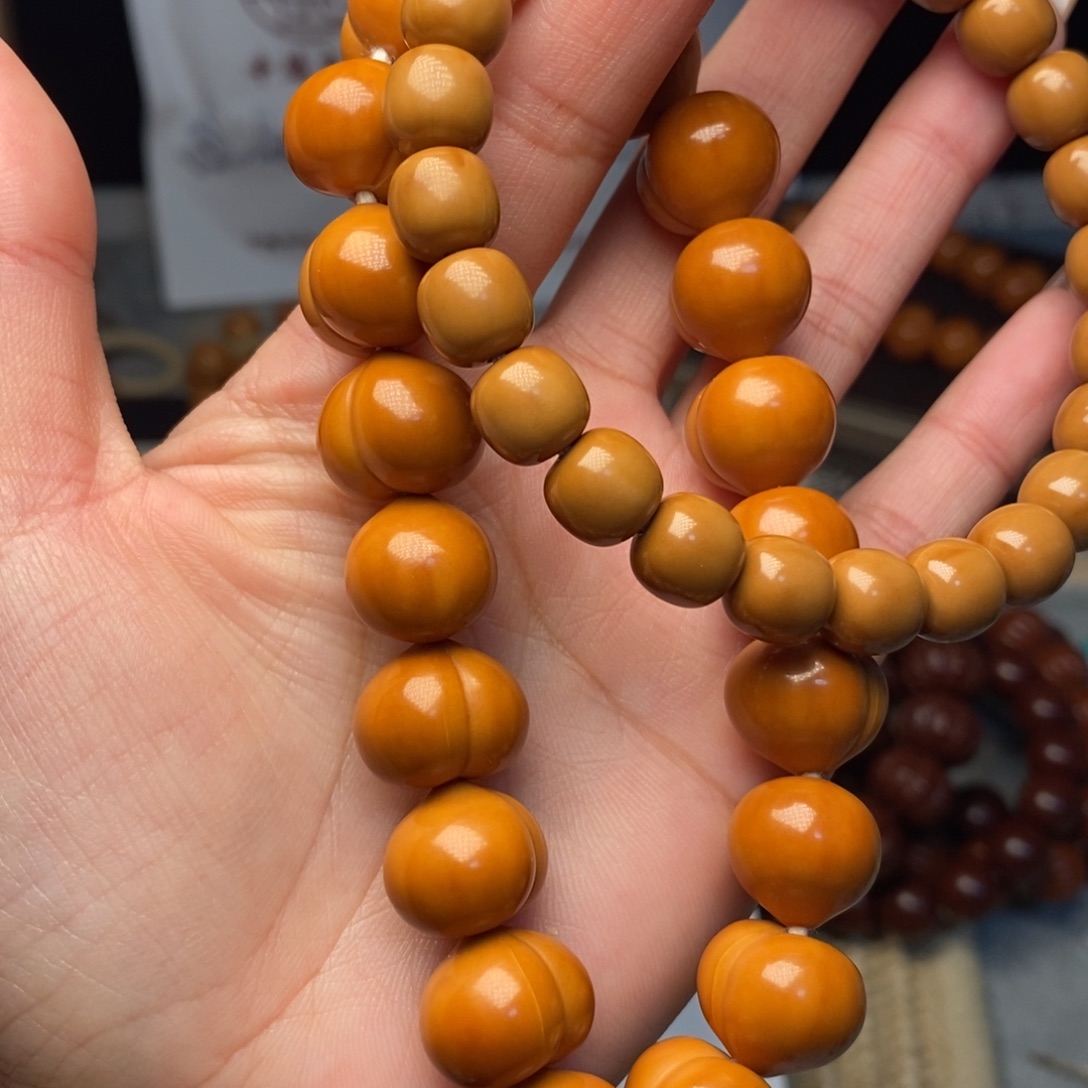 黑***️手串猴头核桃小老型屁桃