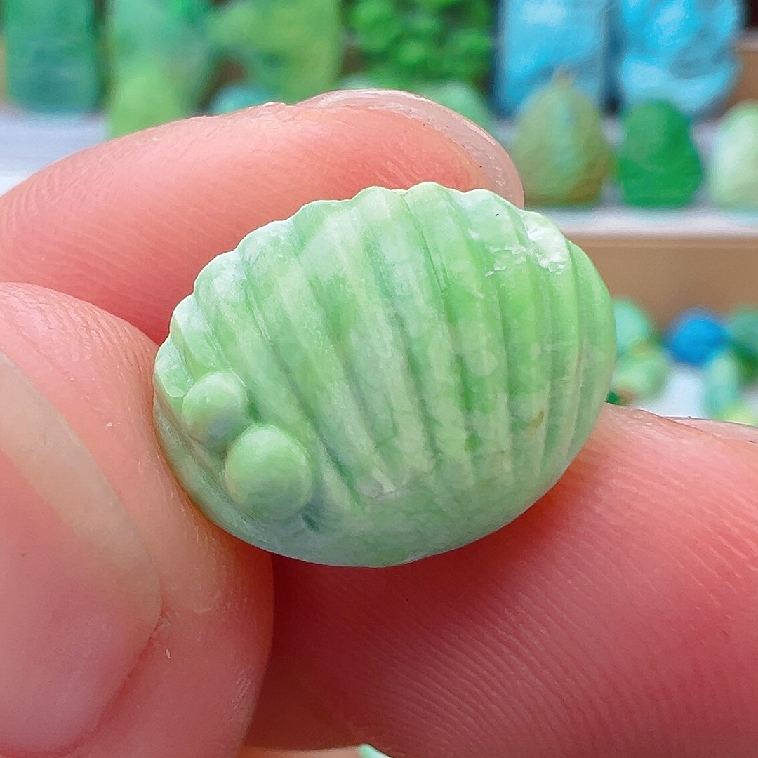 未镶嵌绿松石项链