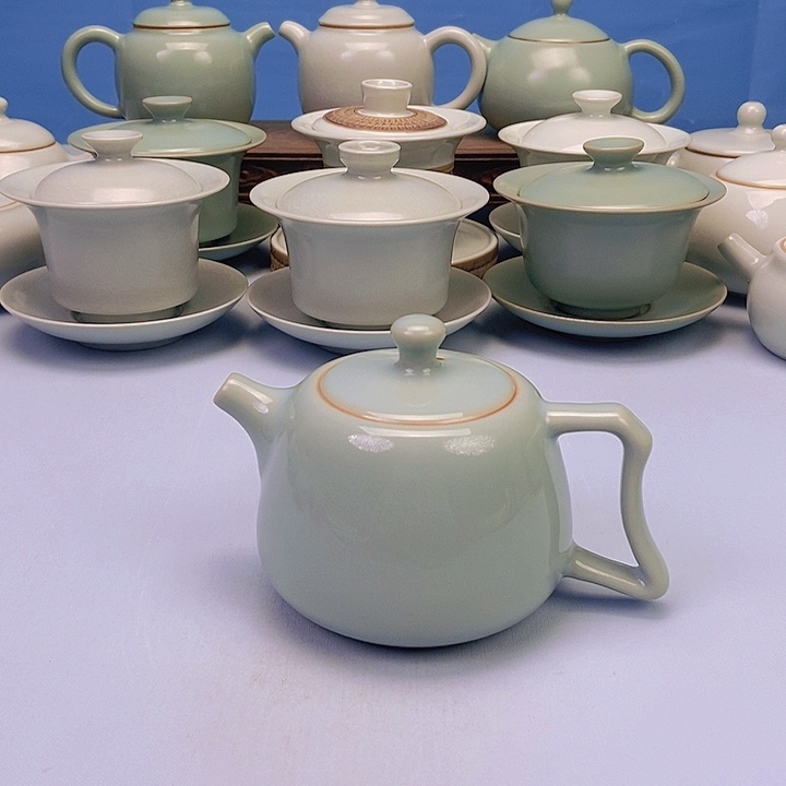 壶天青引炉壶原矿原釉原产地