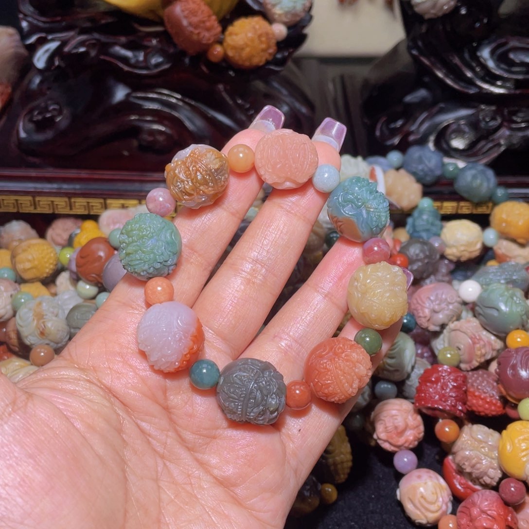 石英质玉手链未镶嵌