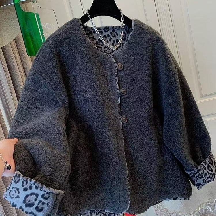 女短外套女士冬季宽松外套