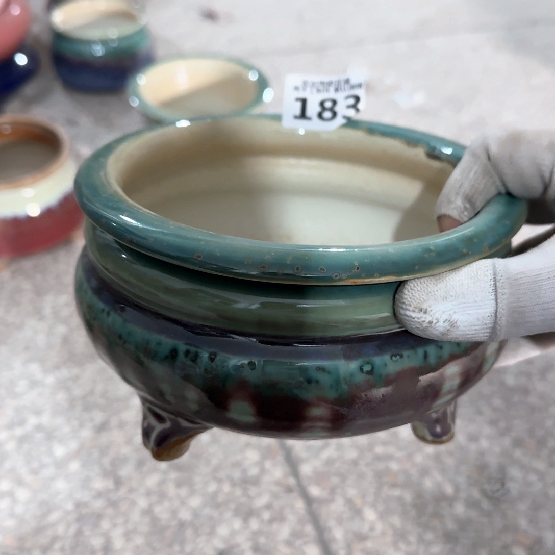 瓷片默认次品景德镇手工花盆