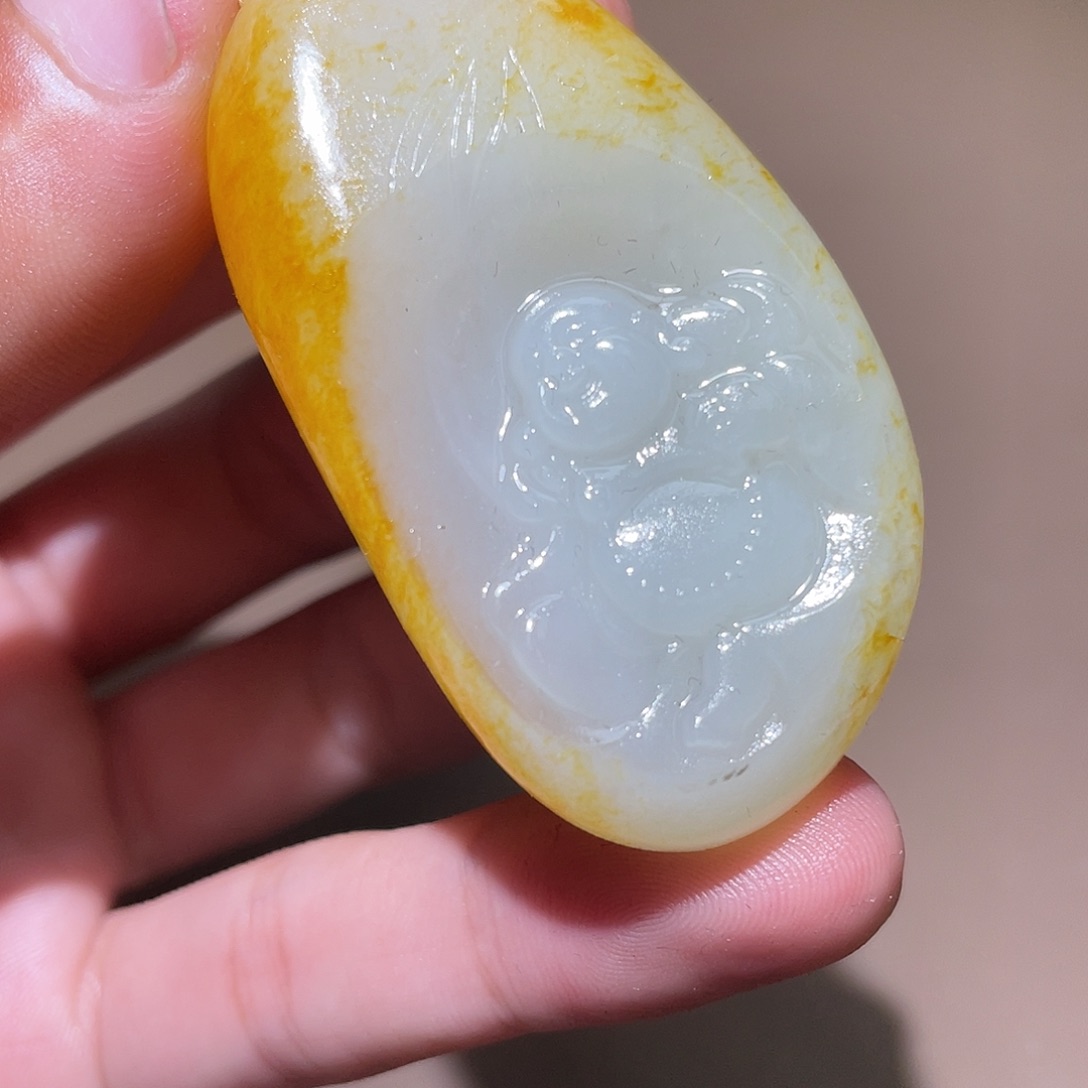 和田玉颈饰未镶嵌Z6