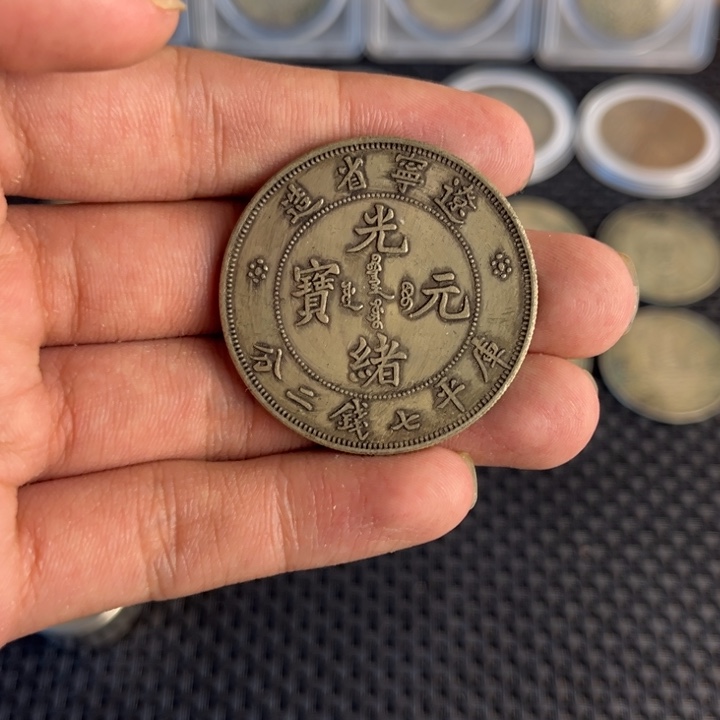 金属大头龙洋船洋工艺品