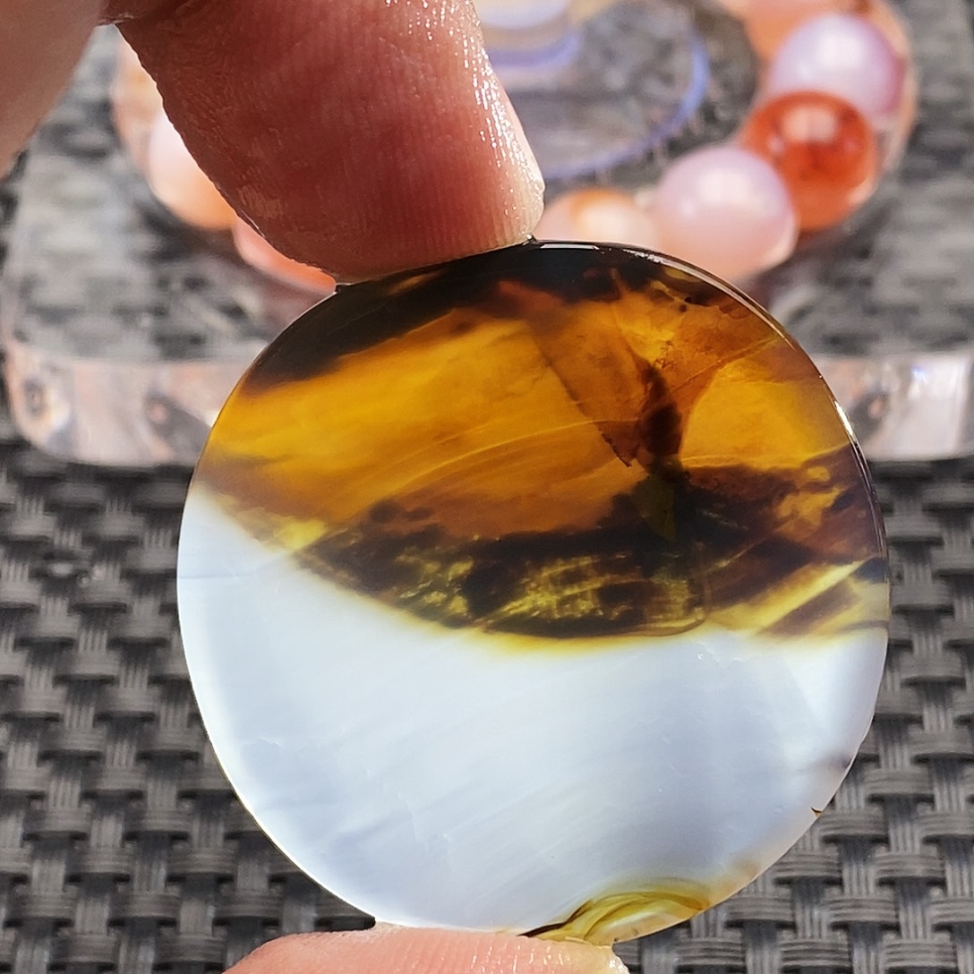 玛瑙/玉髓未镶嵌吊坠(不含链)514