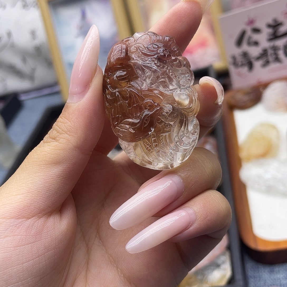 颈饰未镶嵌水晶天然