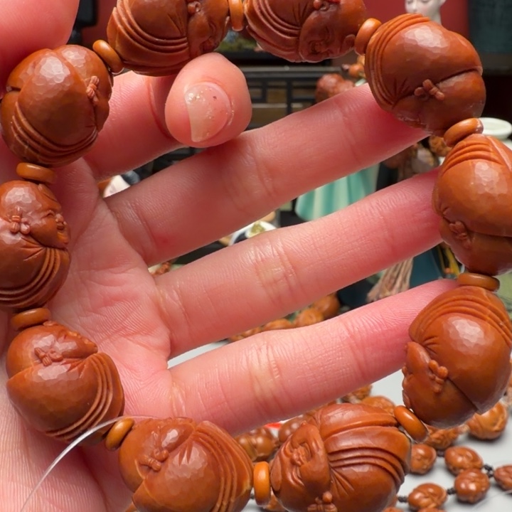 手串/手链橄榄核阿福