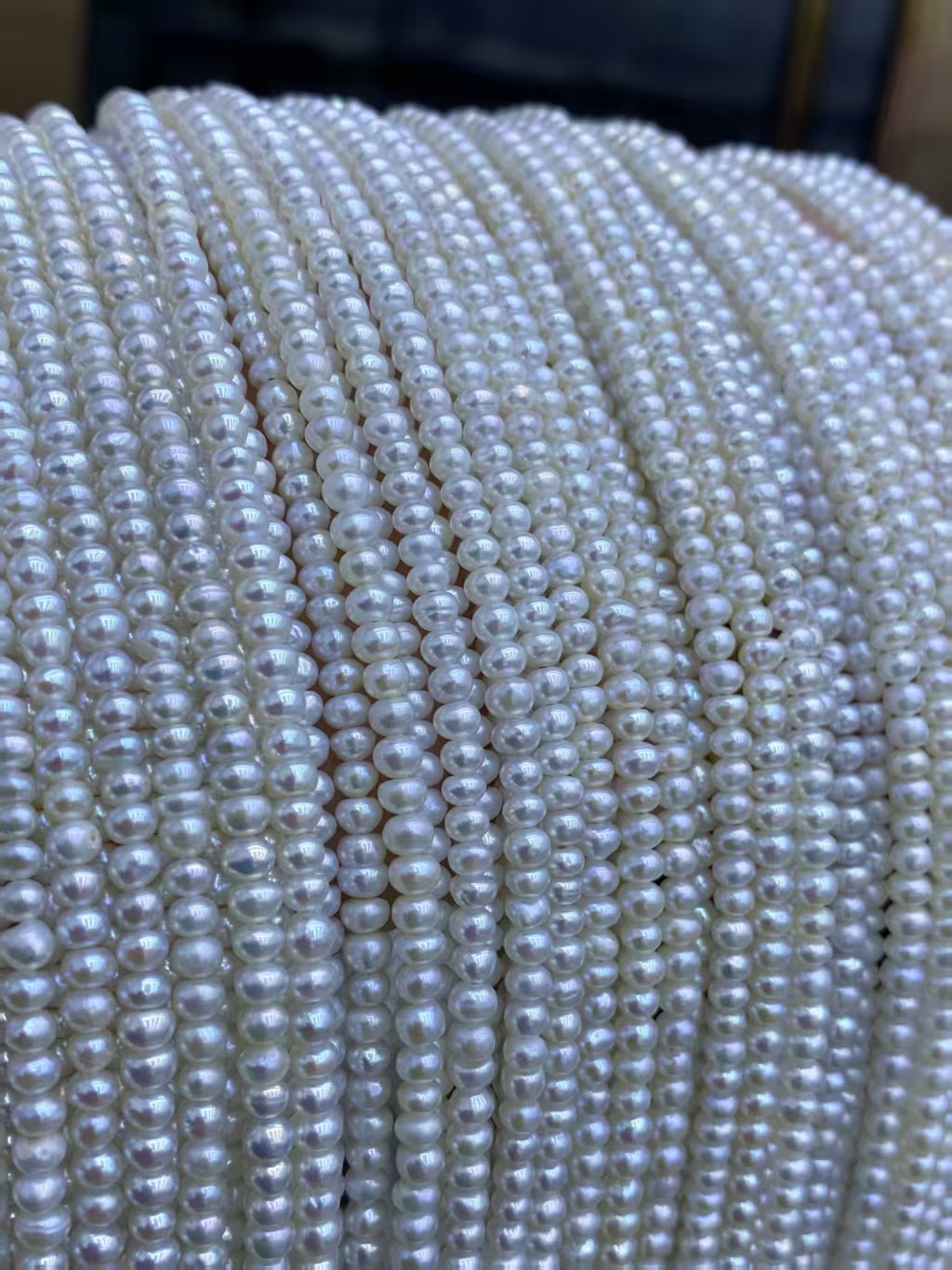 链子925银 ④素珠链扣头s925复古长款时尚素款中古手工