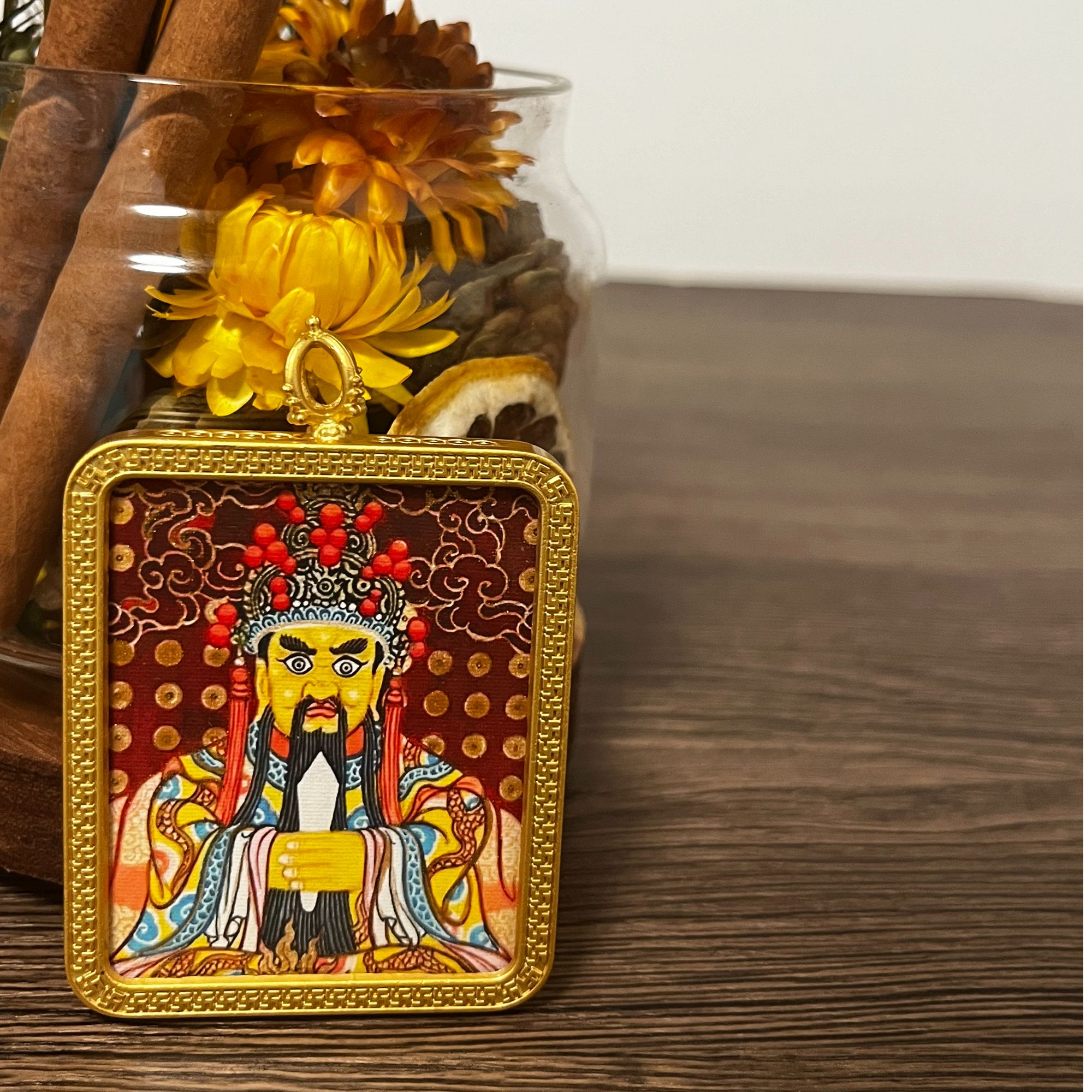 【东藏】五爷热贡画风 描金手绘唐卡