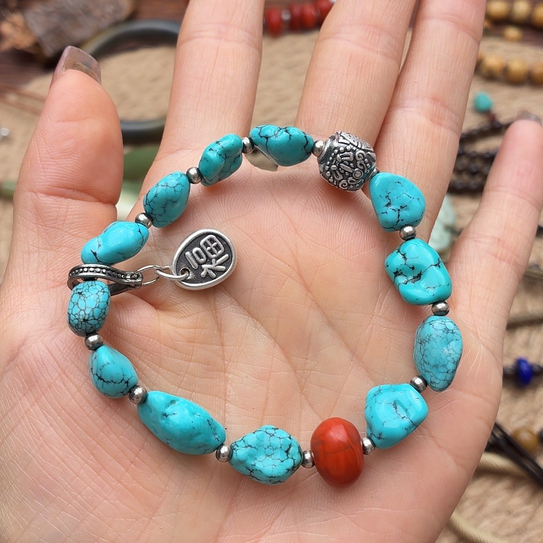 美***妈南红玛瑙未镶嵌手链