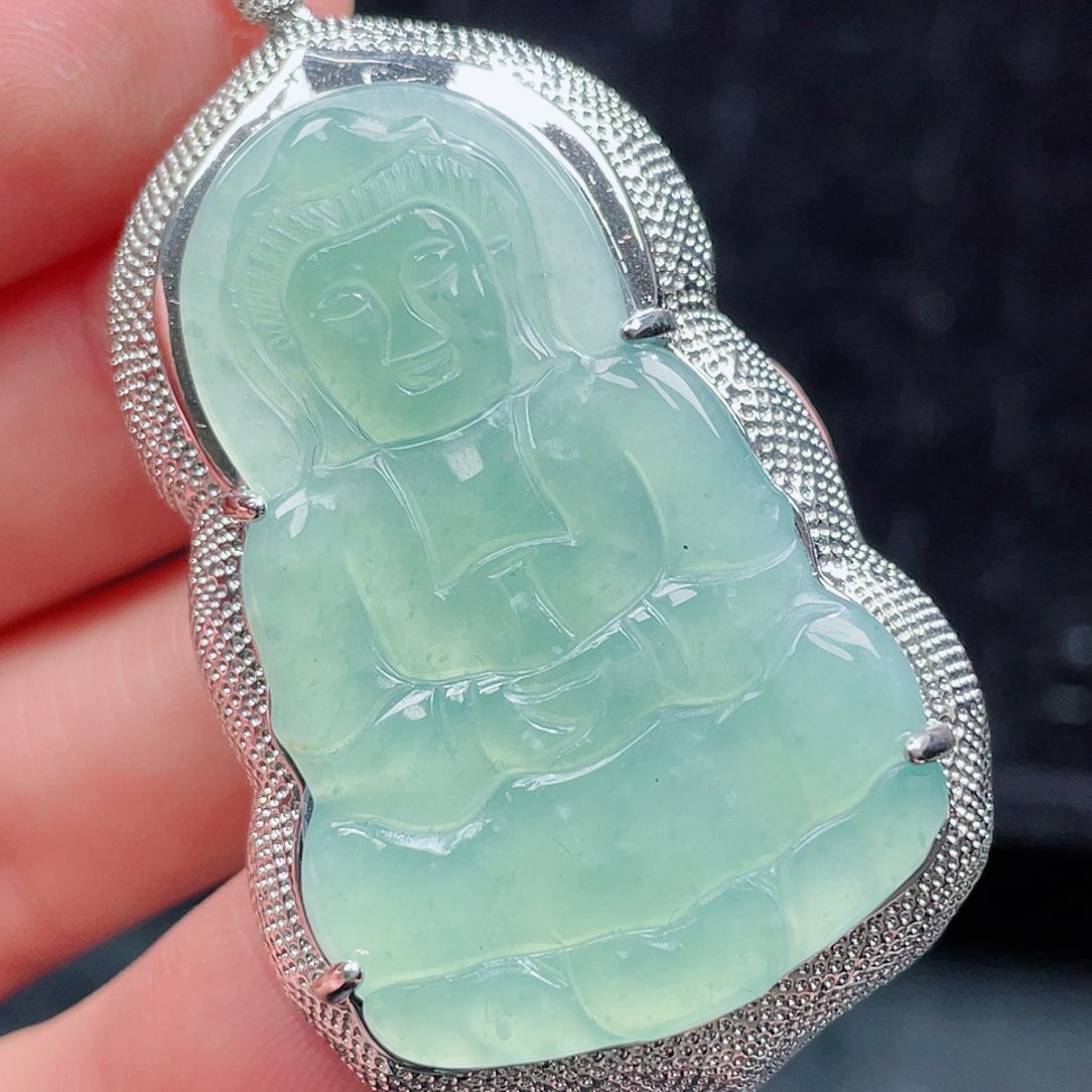 翡翠颈饰未镶嵌363，