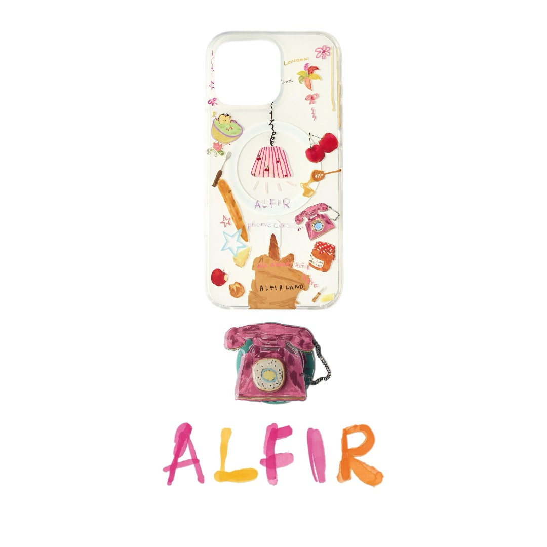 Alfir·灯下面包磨砂磁吸手机壳/电话支架 原创苹果手机壳磨砂磁吸