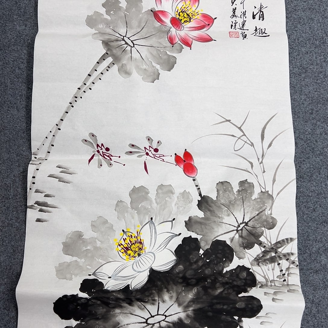 国画纯手绘作品图