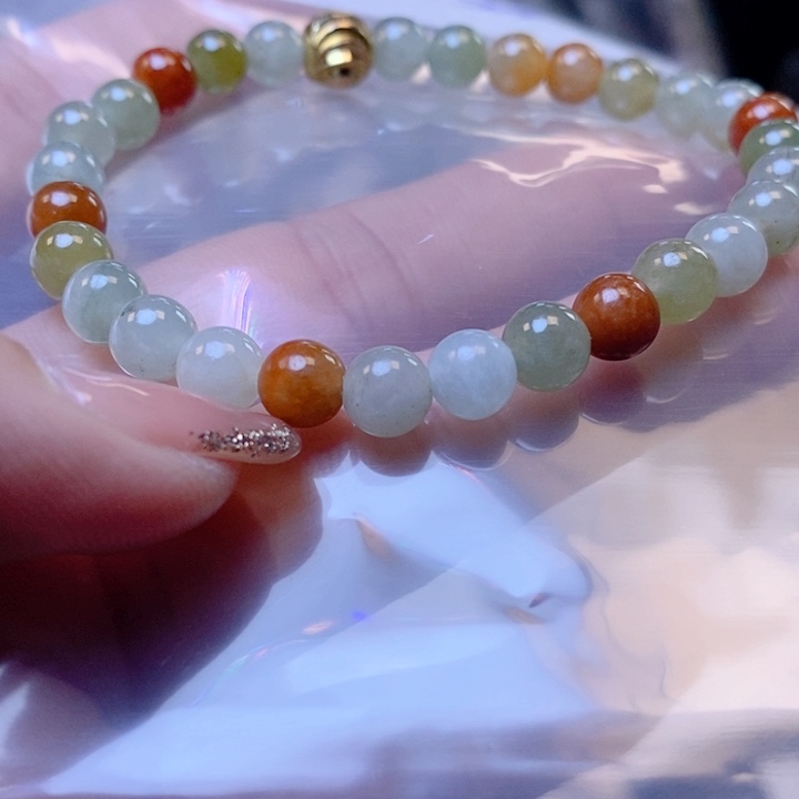 定制翡翠未镶嵌珠串