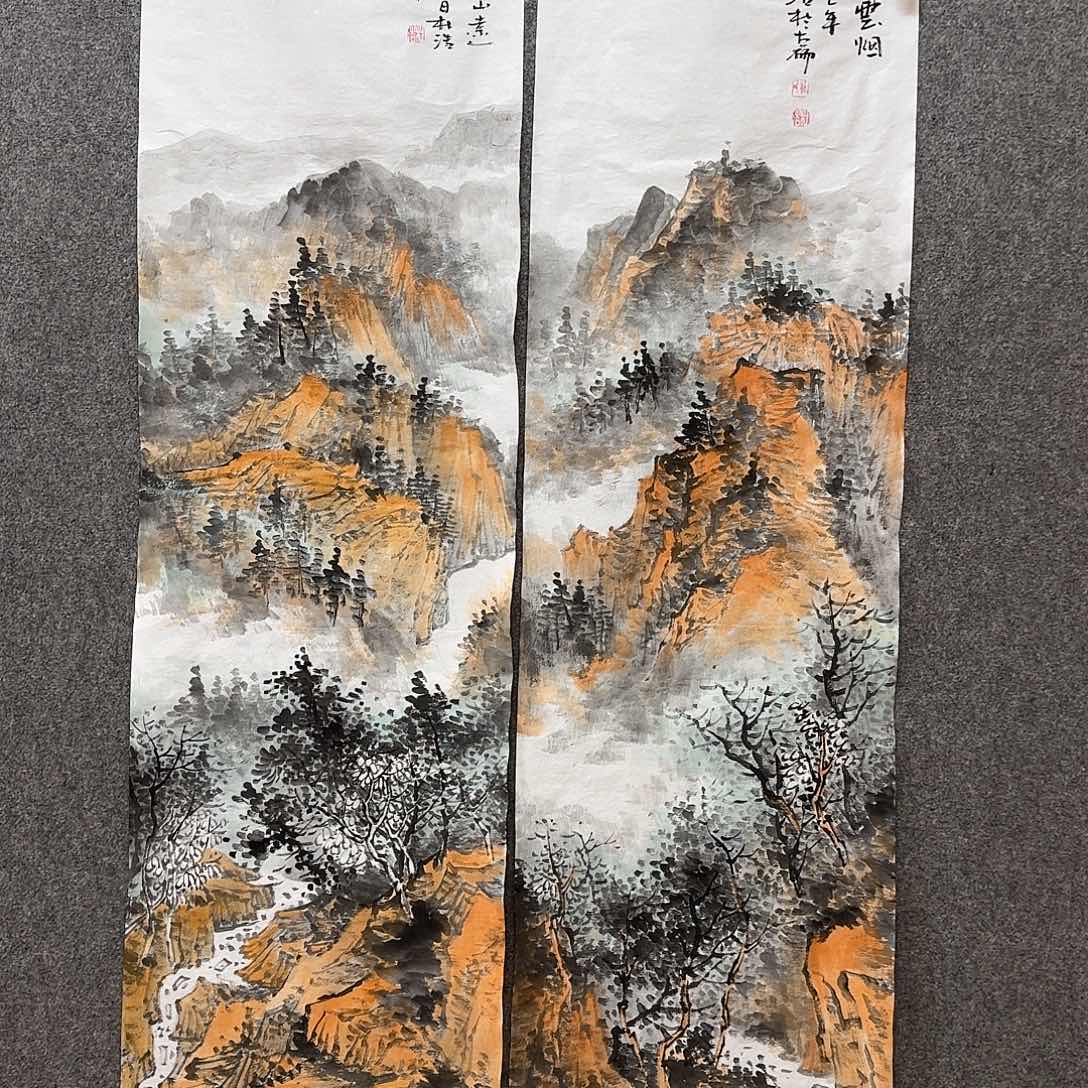 国画杜浩老师手绘作品