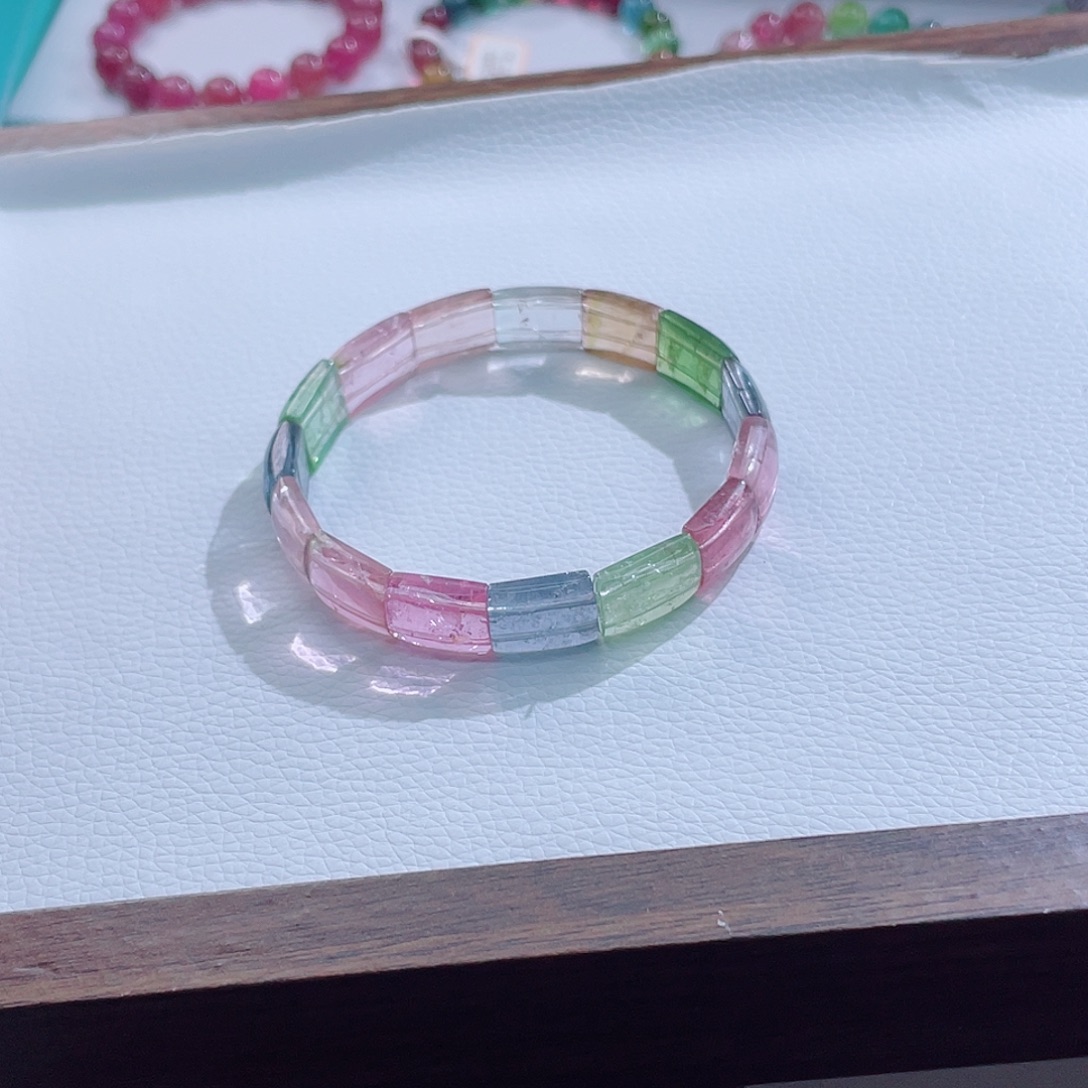 未镶嵌碧玺手链碧玺手链