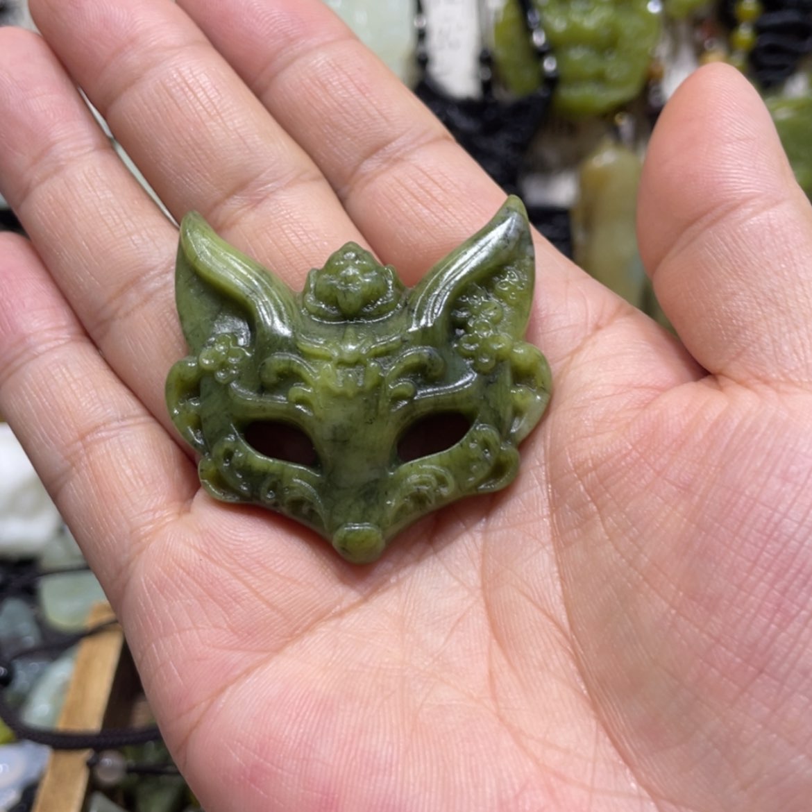 【闪购商品】岫玉颈饰未镶嵌卿*88吊坠
