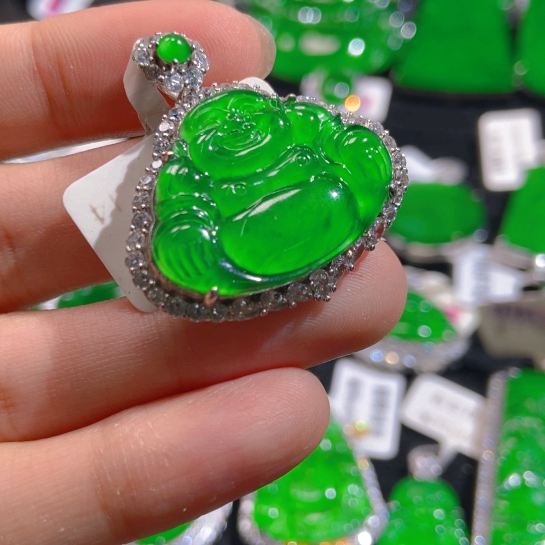 翡翠吊坠(不含链)未镶嵌