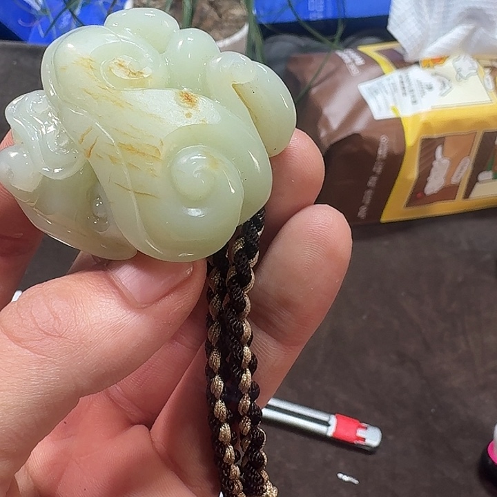 未镶嵌和田玉（糖玉）挂件