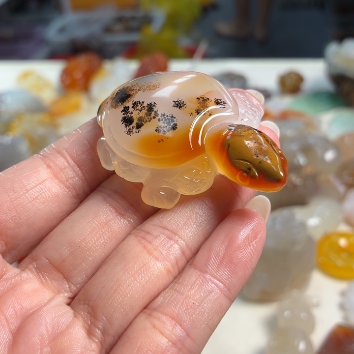 玛瑙/玉髓未镶嵌吊坠(不含链)