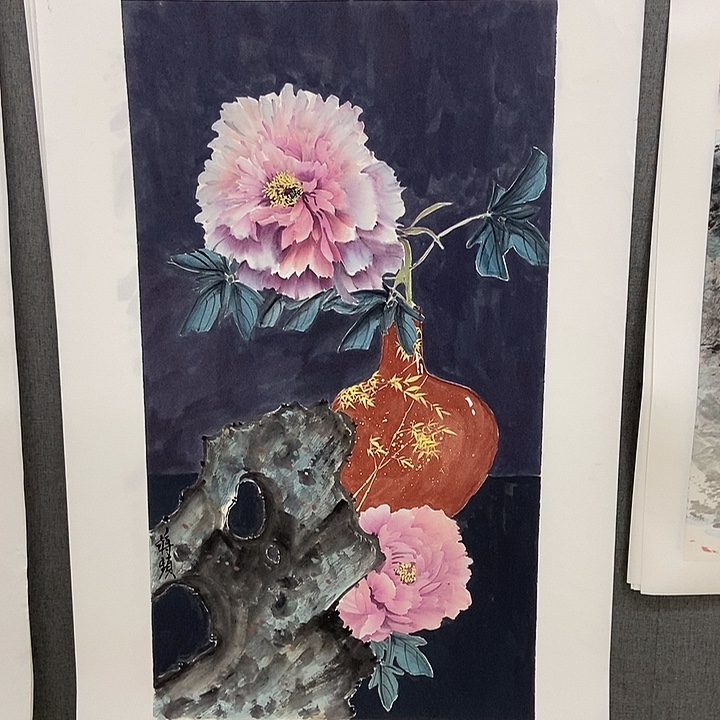 国画手寫手繪作品128