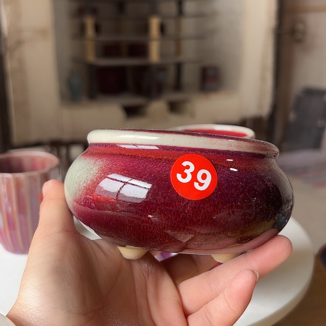 摆件郑家钧窑摆件