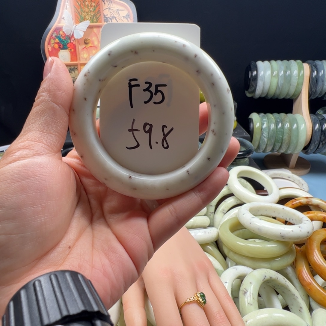 蛇纹石玉合金手镯