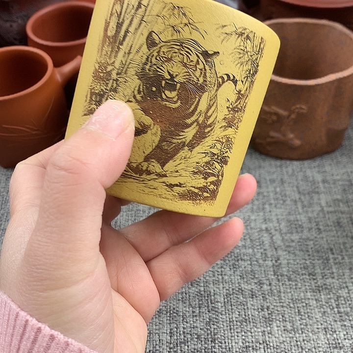 紫砂茶杯高端主人杯