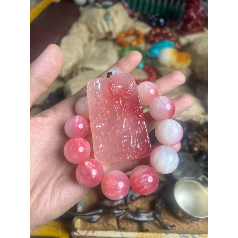 主播推荐 海云母手串海云母牌子