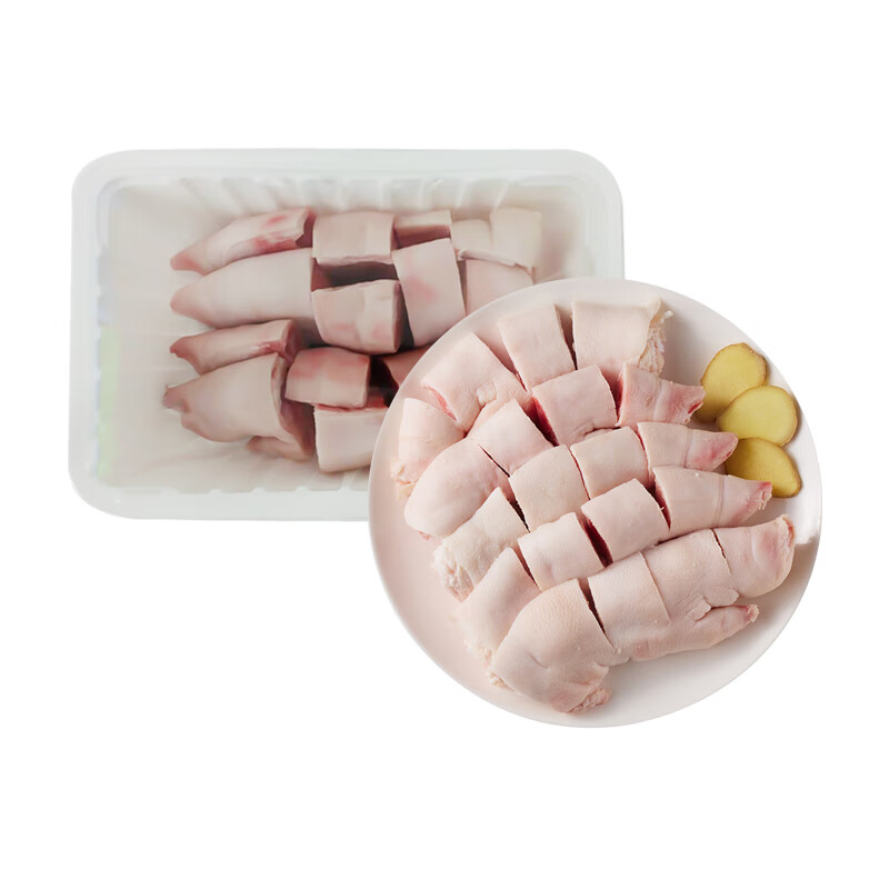 【家庭装】冷鲜带筋猪蹄1kg