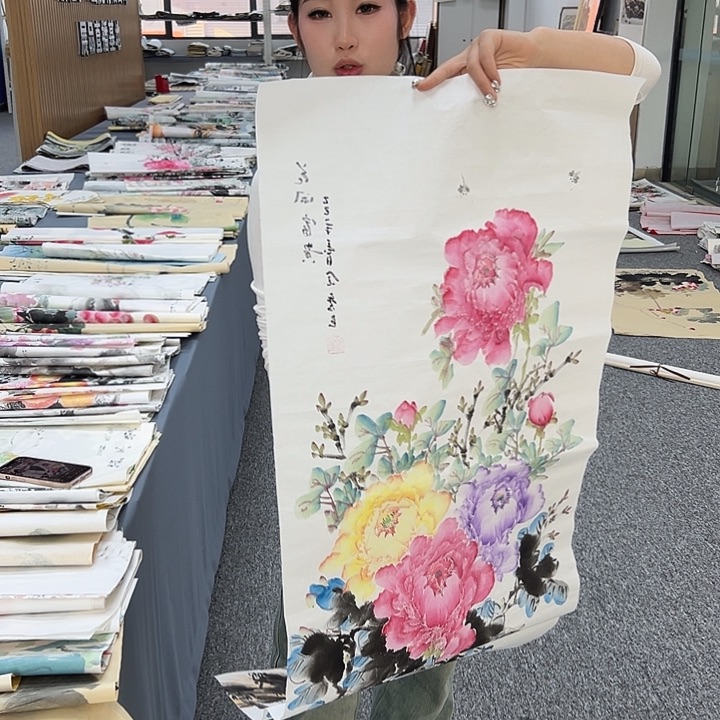 国画国画作品纯手绘