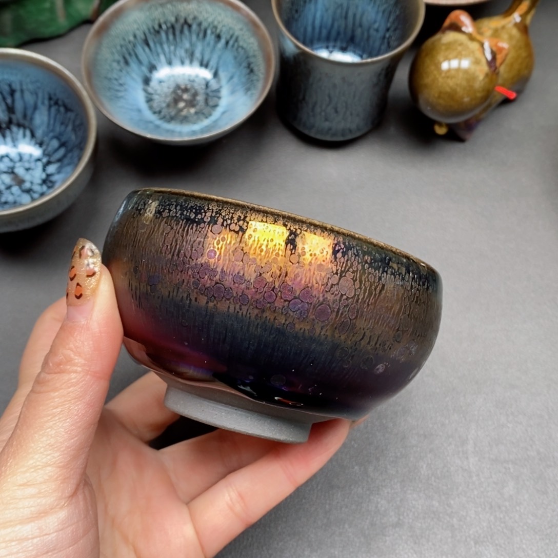 茶盏建窑建盏主人杯27