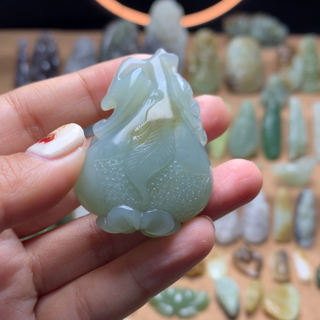 和田玉挂件未镶嵌