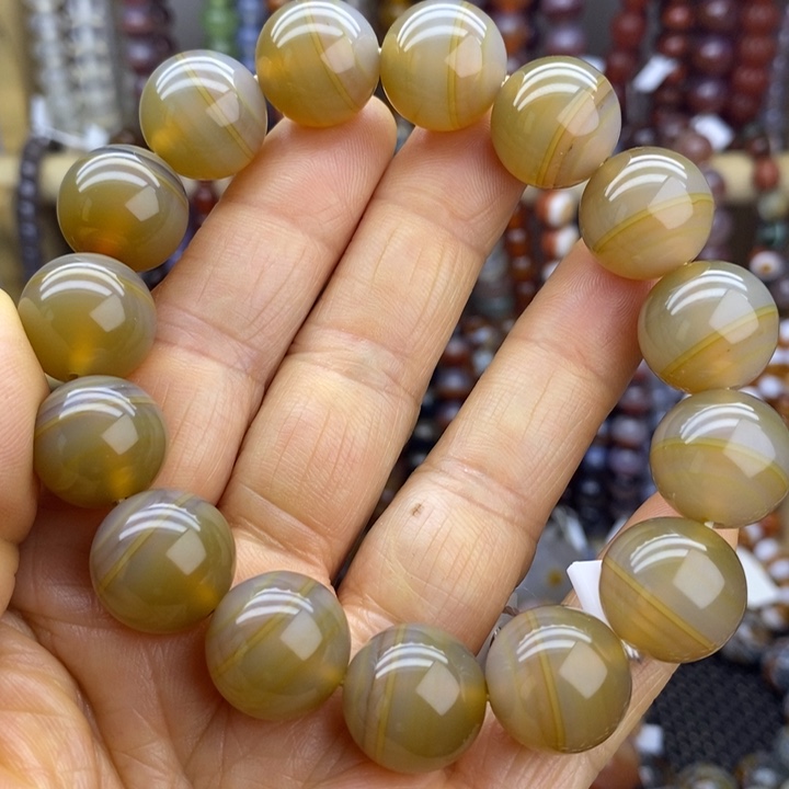 玛瑙/玉髓未镶嵌手链