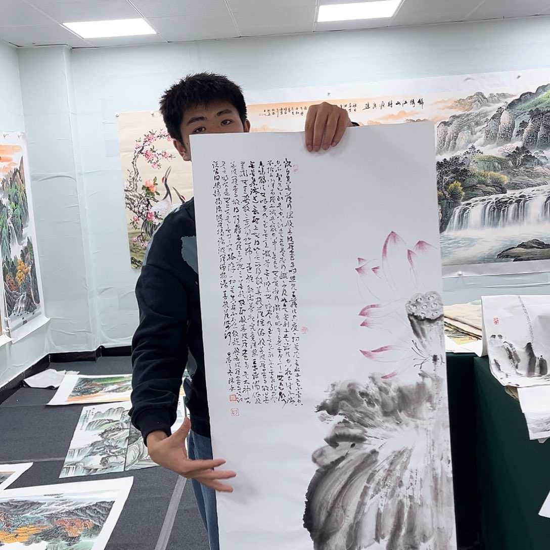 国画宣纸国画纯手绘作品