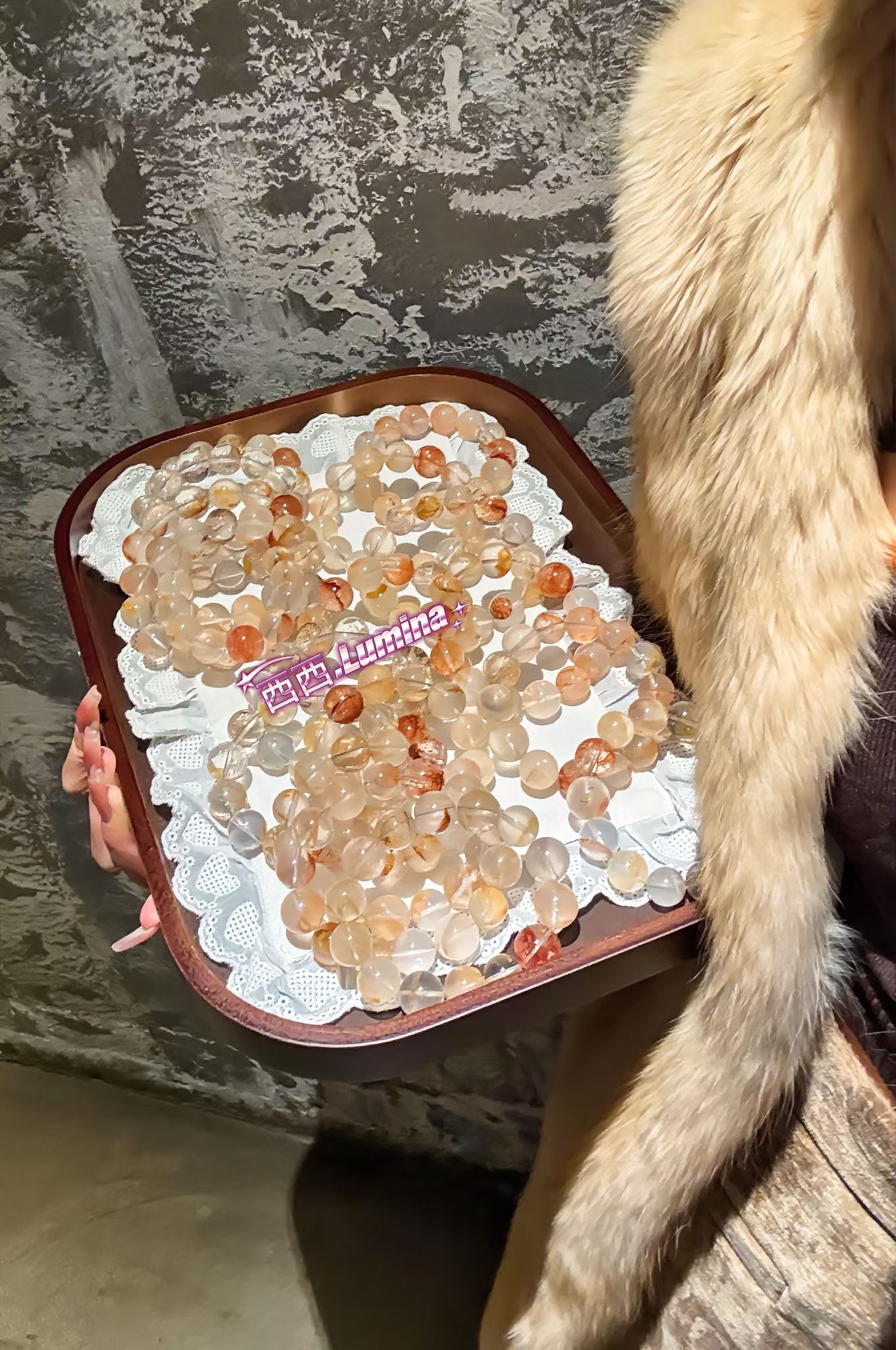 西西Lumina[沁粉佳人] 水晶 定制DIY设计多样性发货