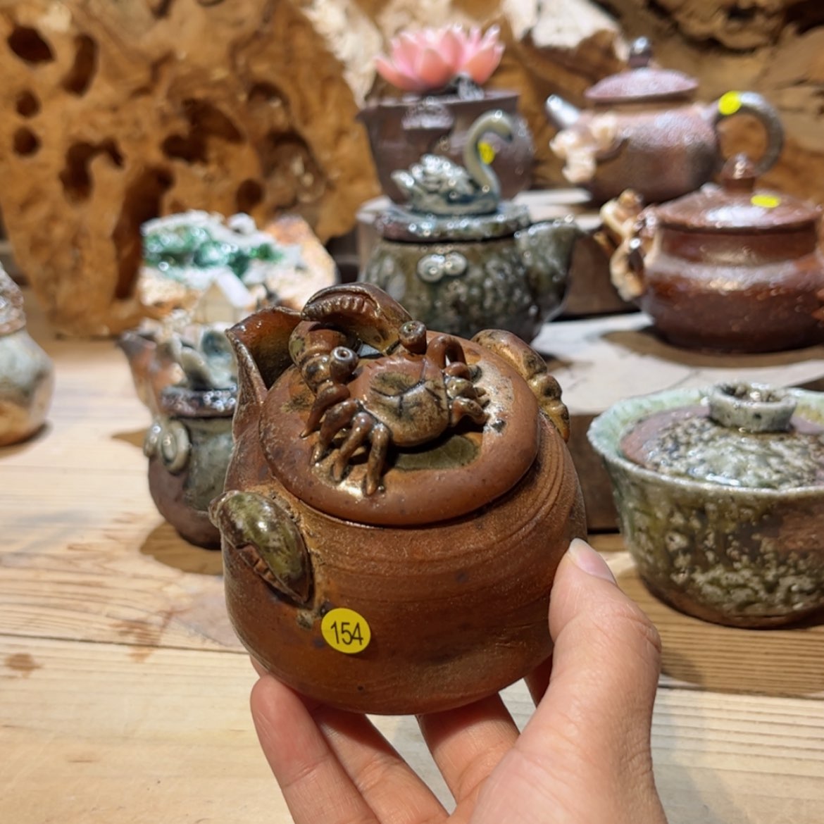 【闪购商品】柴烧纯手工茶具宝瓶154