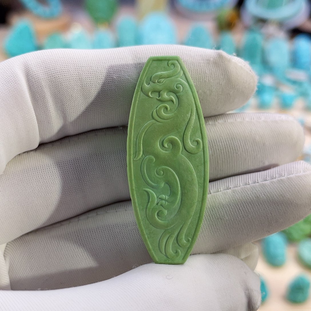 绿松石珠宝奇石未镶嵌