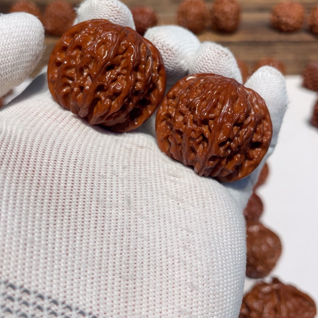 老***儿吊坠文玩核桃磨盘380.16. #00#WY