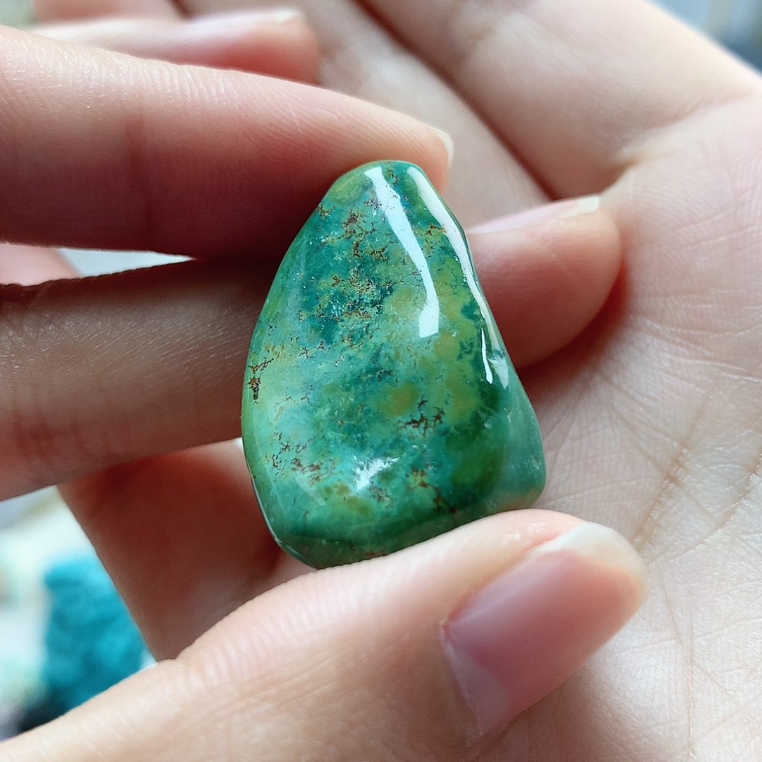 未镶嵌绿松石珠宝奇石