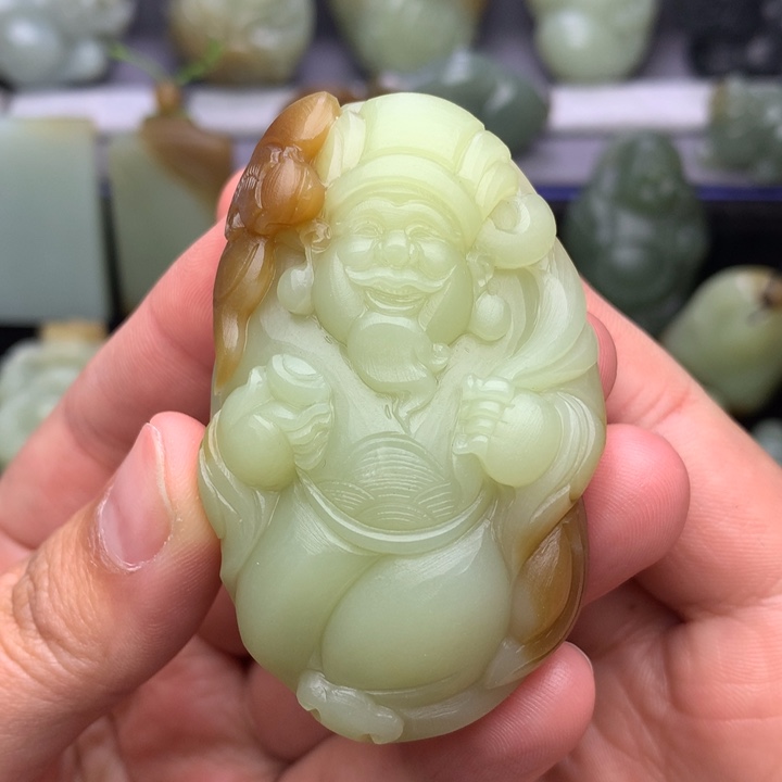 未镶嵌和田玉挂件꧁****