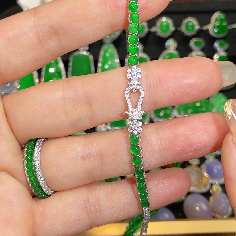 【闪购商品】未镶嵌手链翡翠天然翡翠