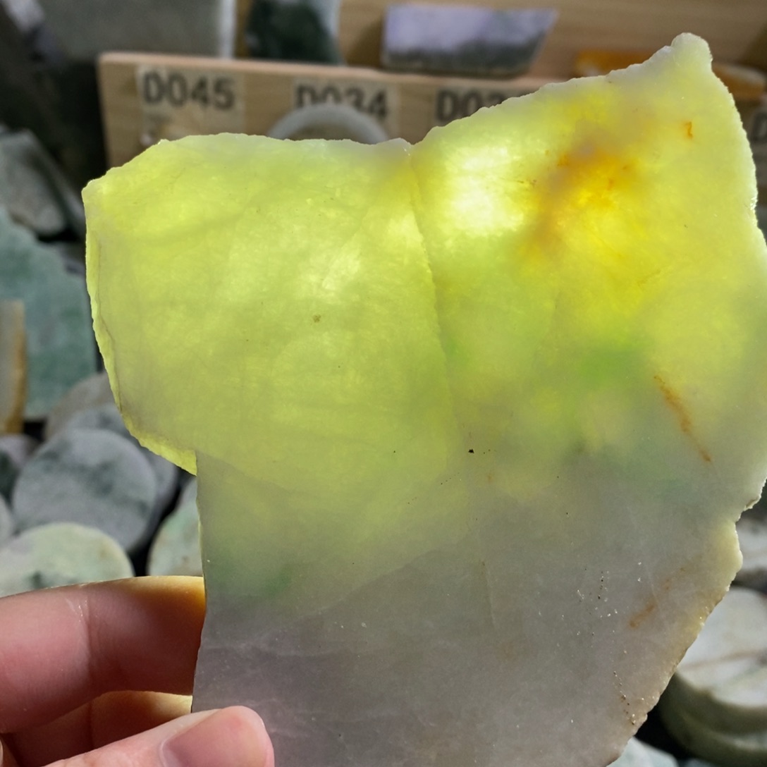 颈饰未镶嵌翡翠天然翡翠