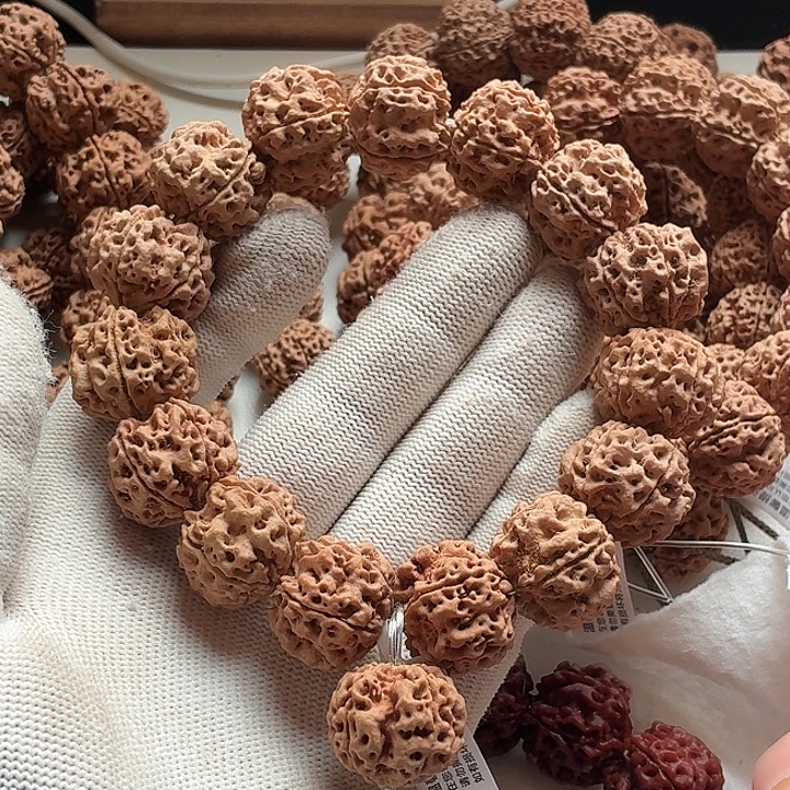 “***”手串金刚菩提小一号梅花21+超头